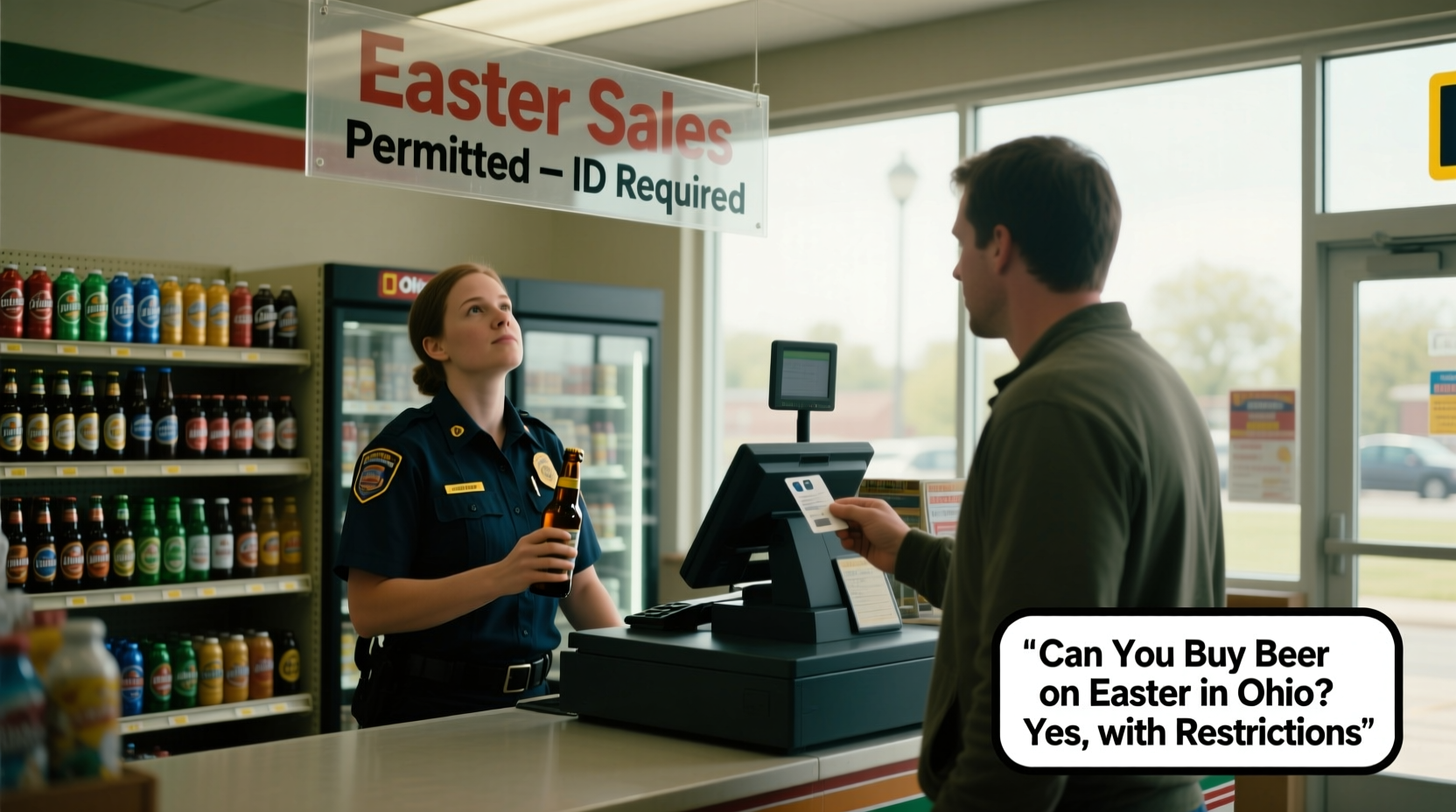 can you buy beer on easter in ohio