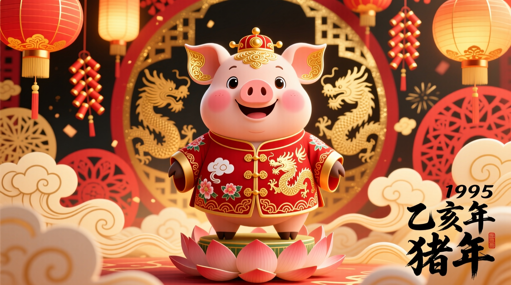 what animal was 1995 chinese new year