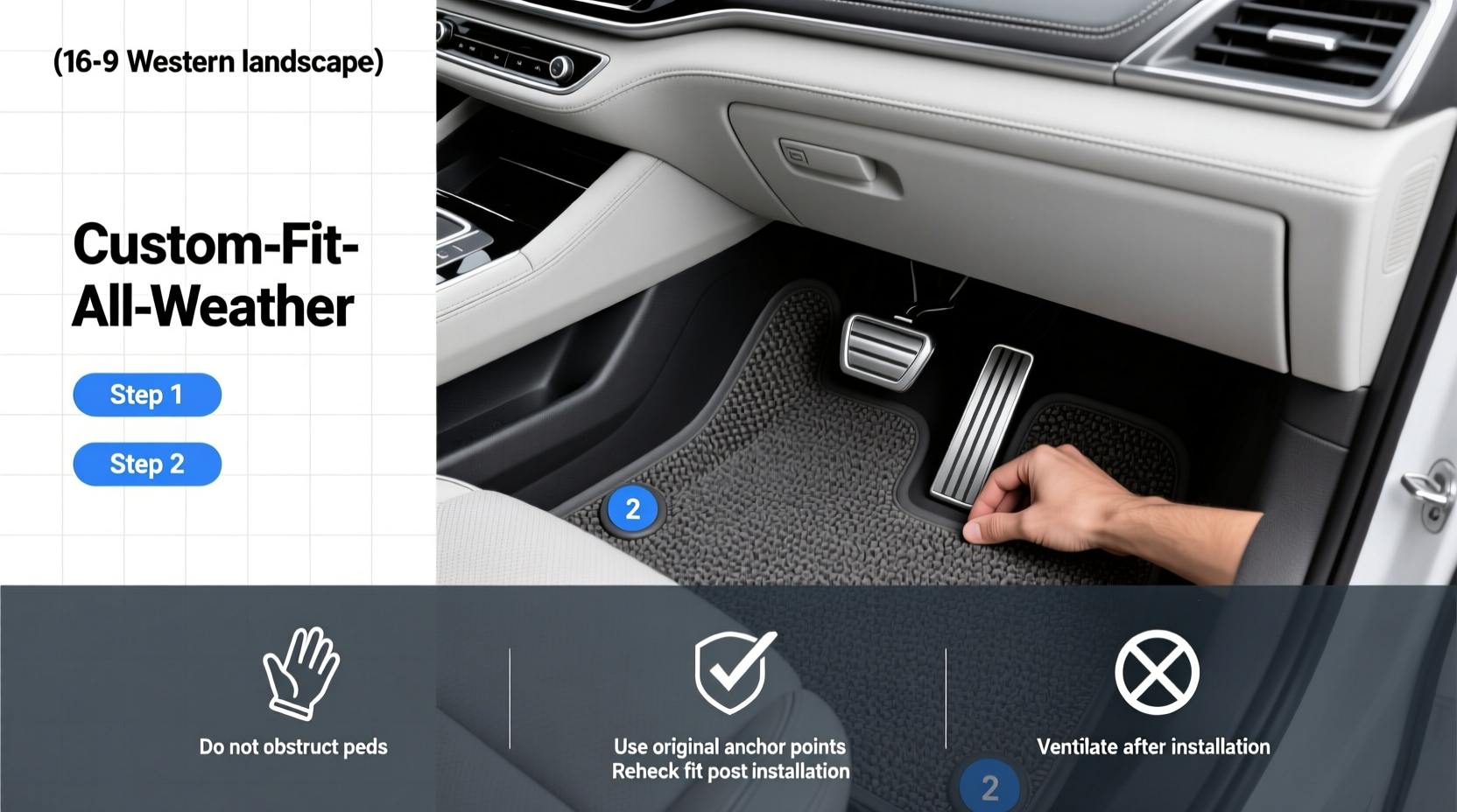 how to choose needle punched car floor mats,How to flatten a car floor mat?