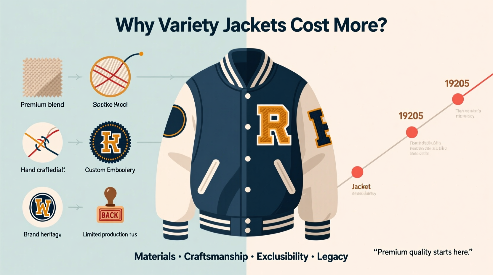 why are varsity jackets so expensive price factors explained