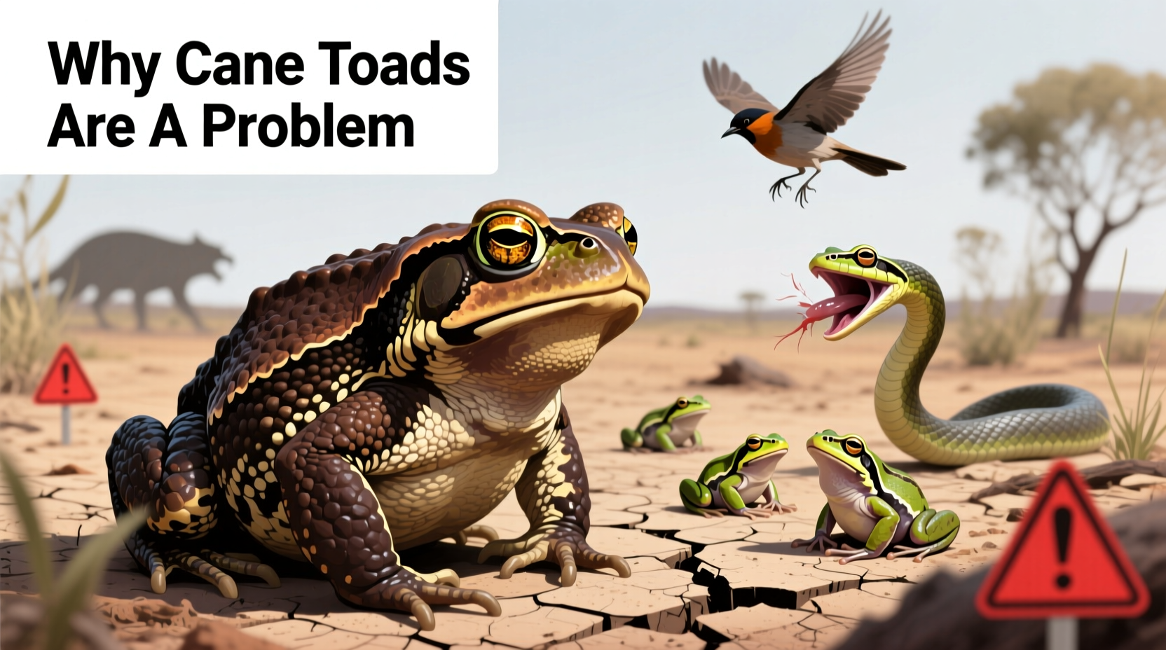 why are cane toads a problem understanding the impact