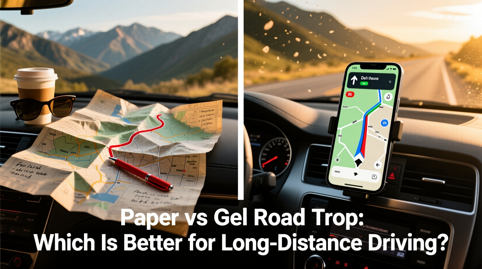 paper vs gel road trip