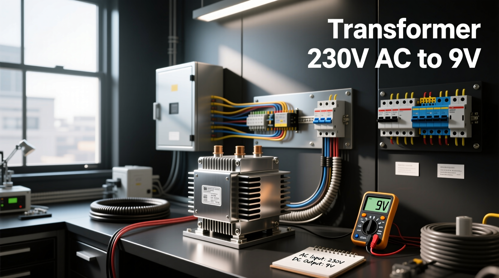 230v ac to 9v transformer guide