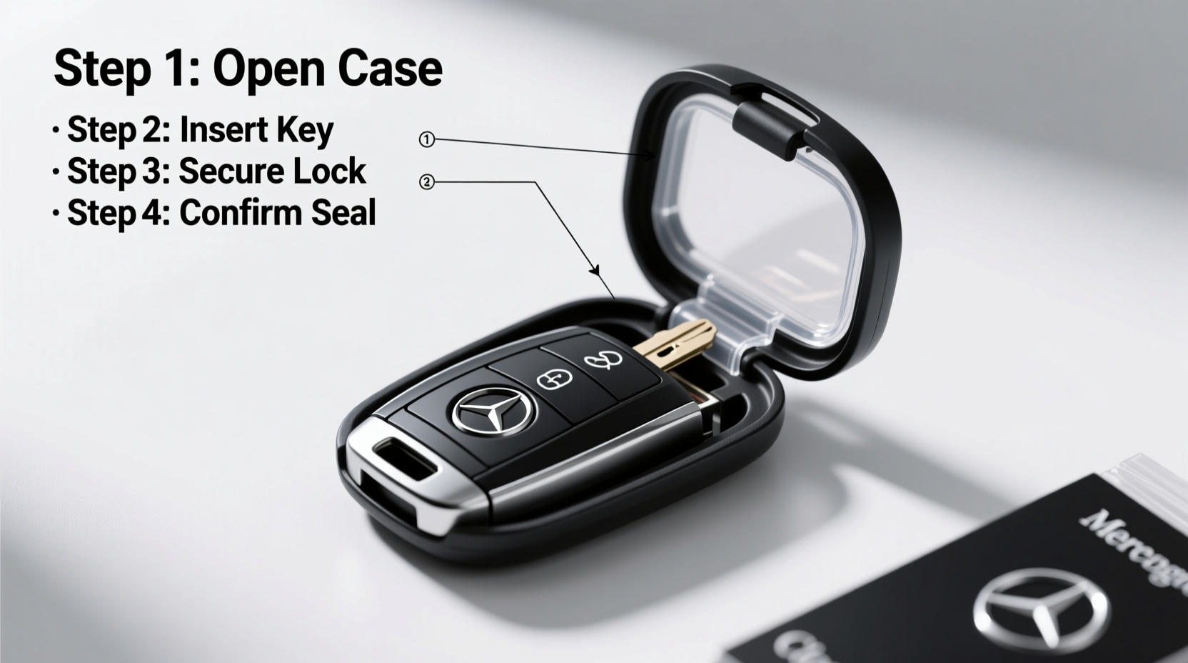 How to Install a Waterproof Mercedes Key Case Correctly