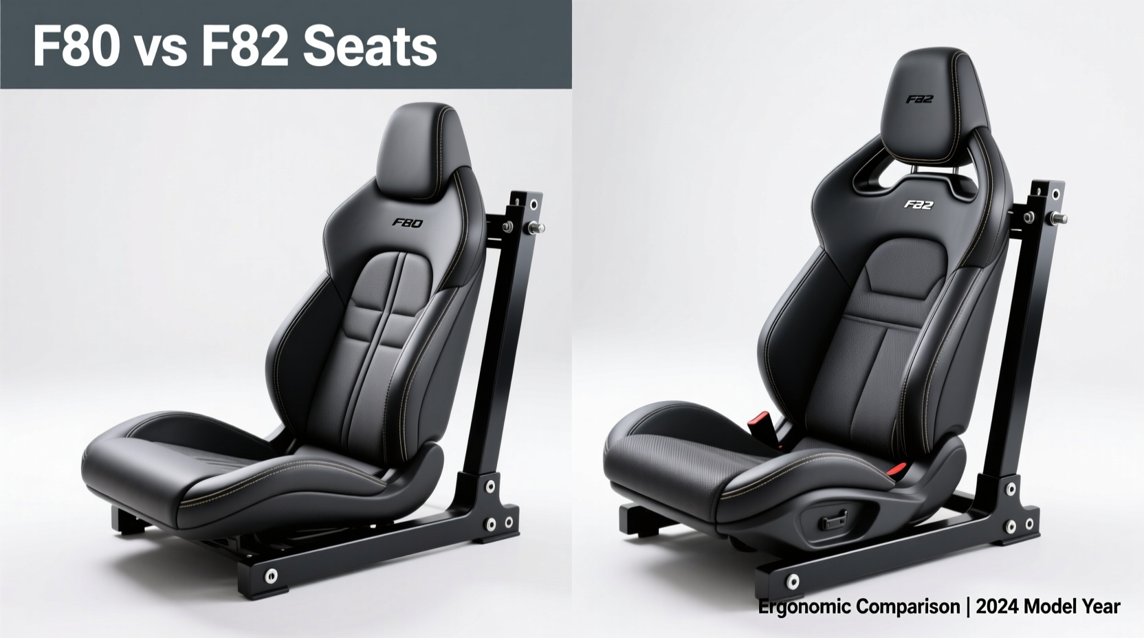 F80 vs F82 Seats: Identical Mounting, Key Ergonomic Differences