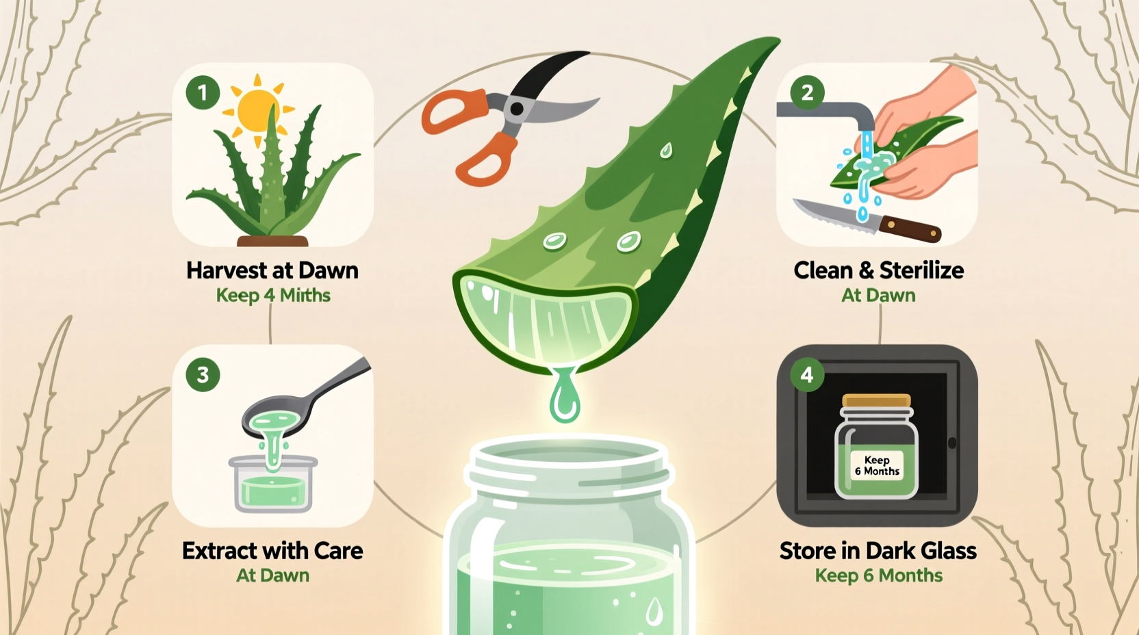 How to Save Aloe Vera Gel Safely & Effectively