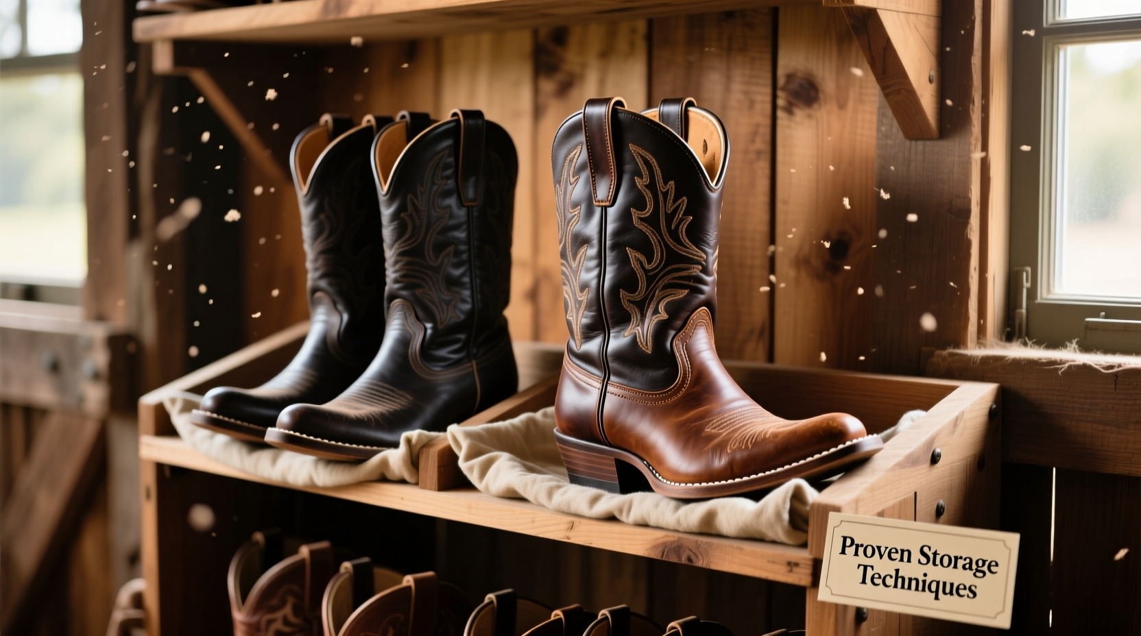 mastering cowboy boot storage proven techniques to preserve shape and longevity