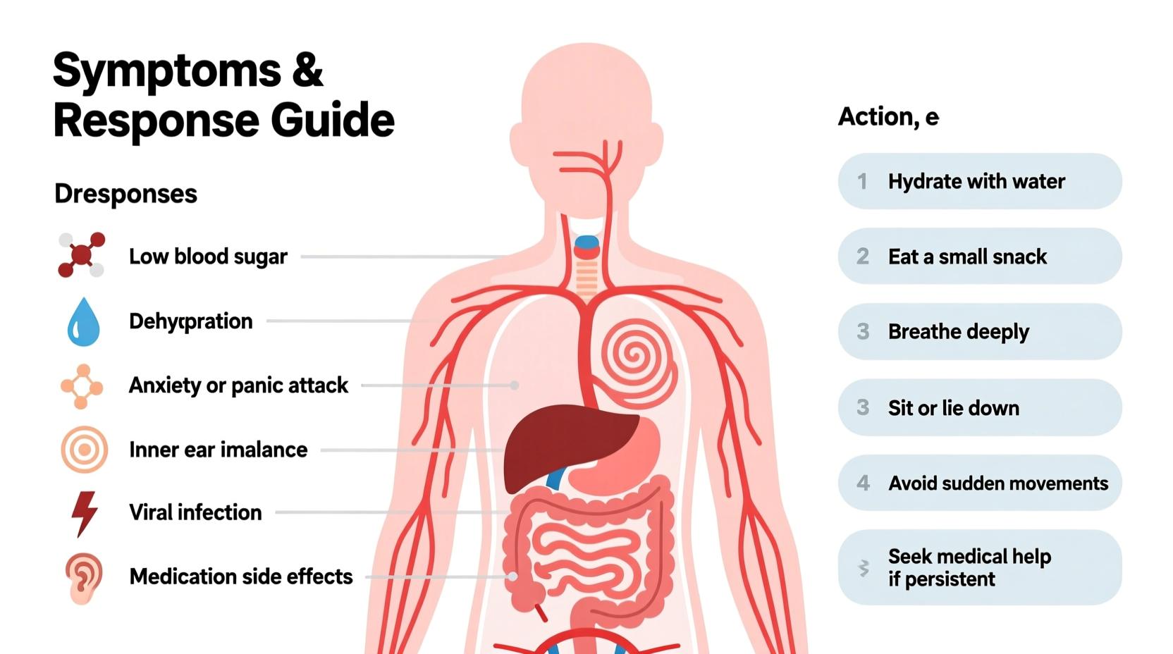 why am i shaky and nauseous possible causes what to do