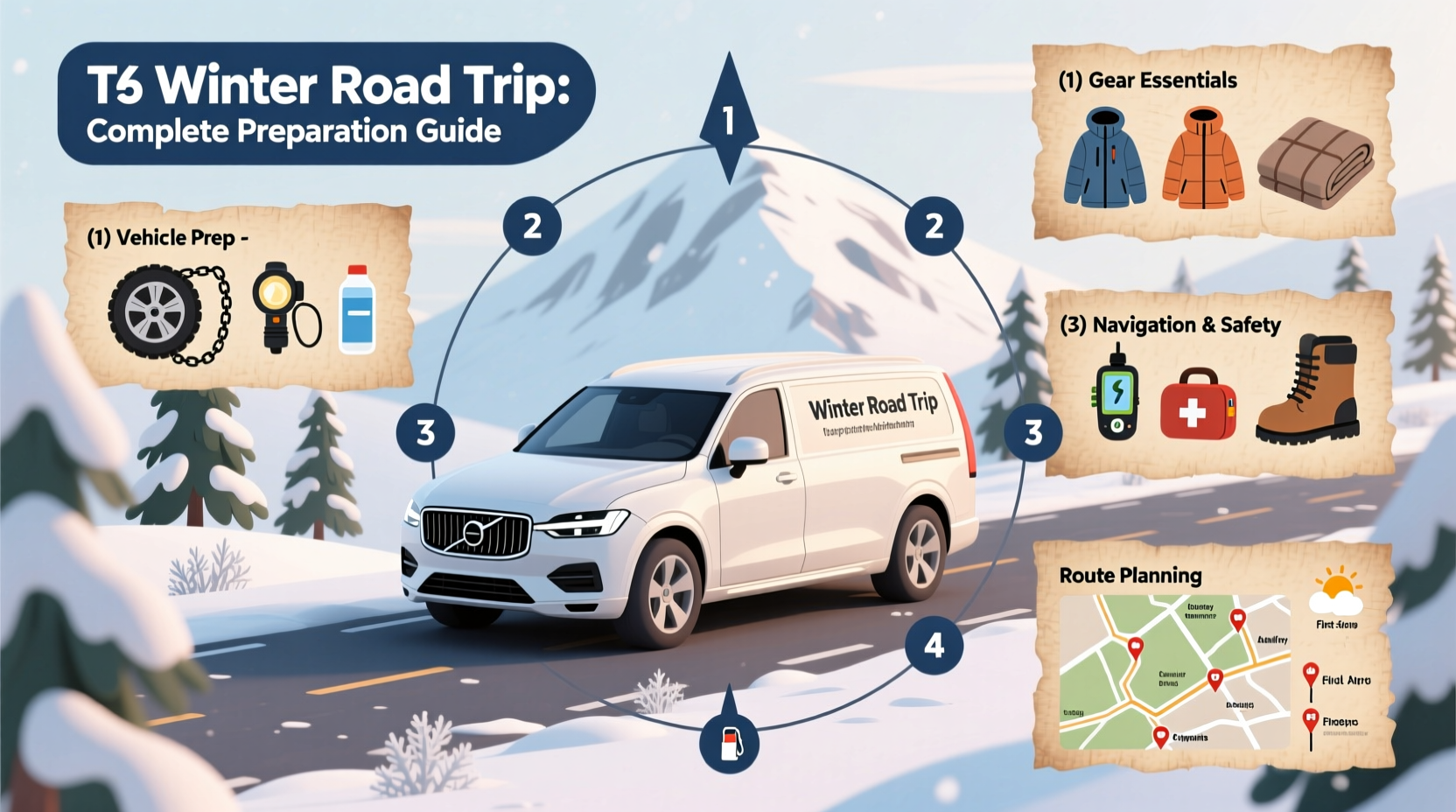 T6 Winter Road Trip: Complete Preparation Guide