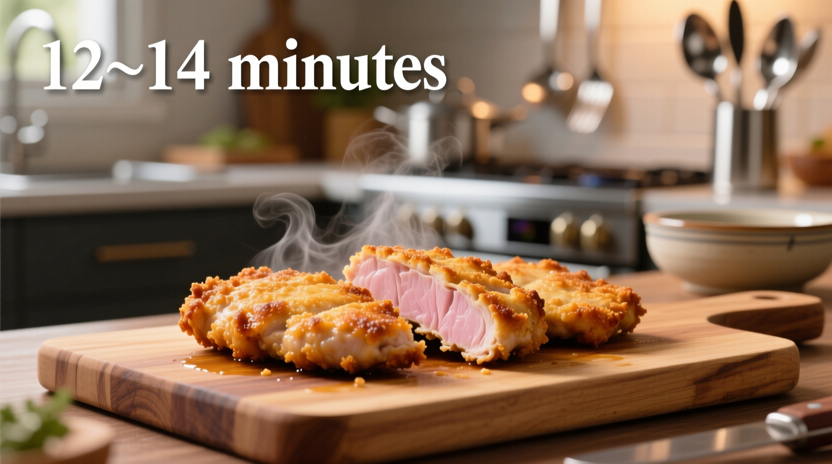how long to cook chicken cutlets