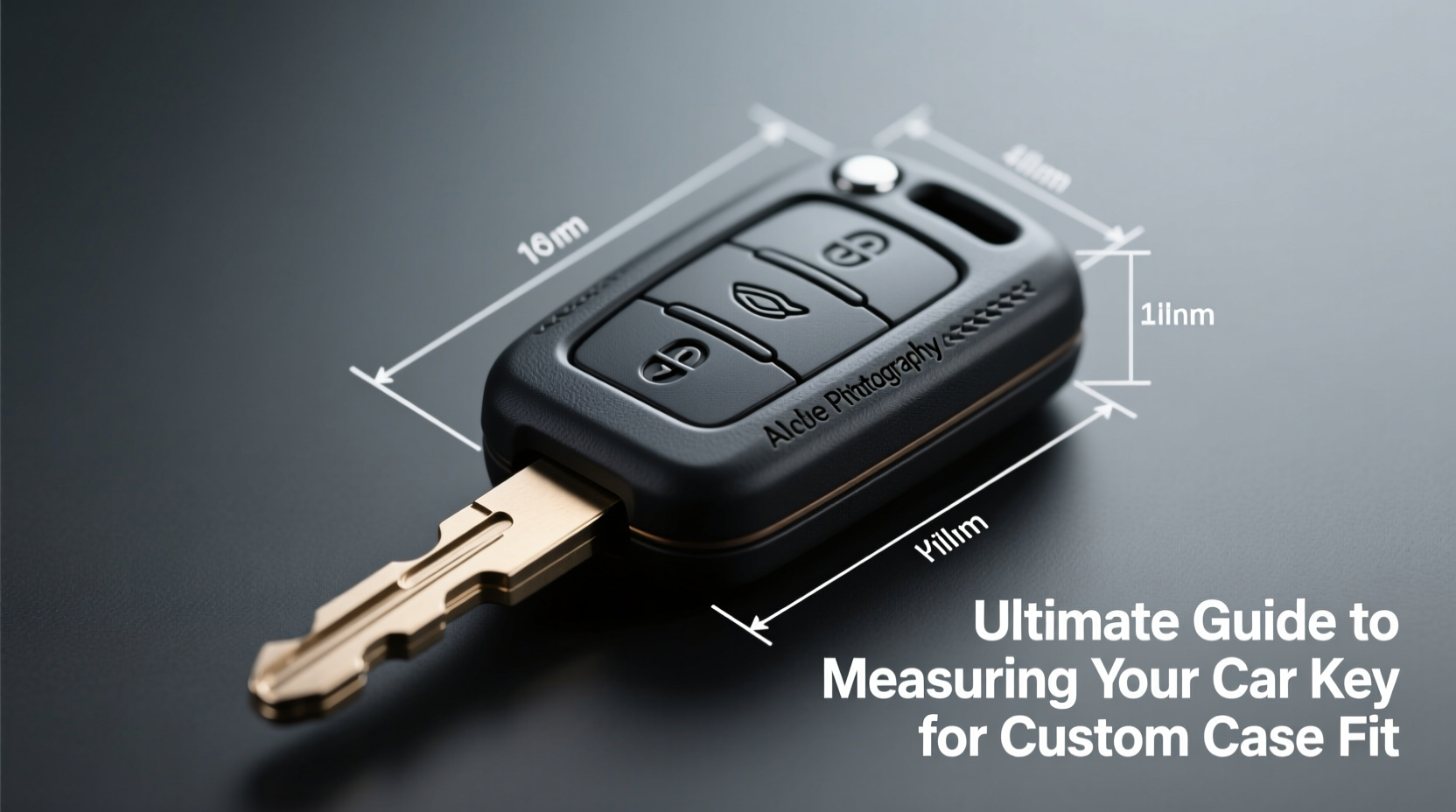 the ultimate guide to measuring your car key for a custom case fit