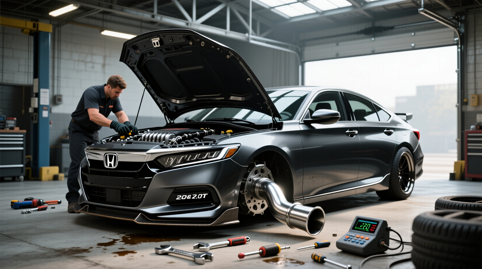 Honda Accord 2.0 Downpipe, How Much Power Can a 2.0T Make? Buying Guide