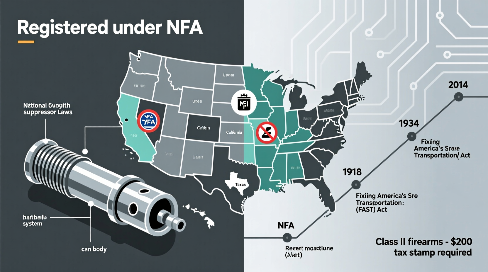 why are firearm suppressors regulated understanding us laws