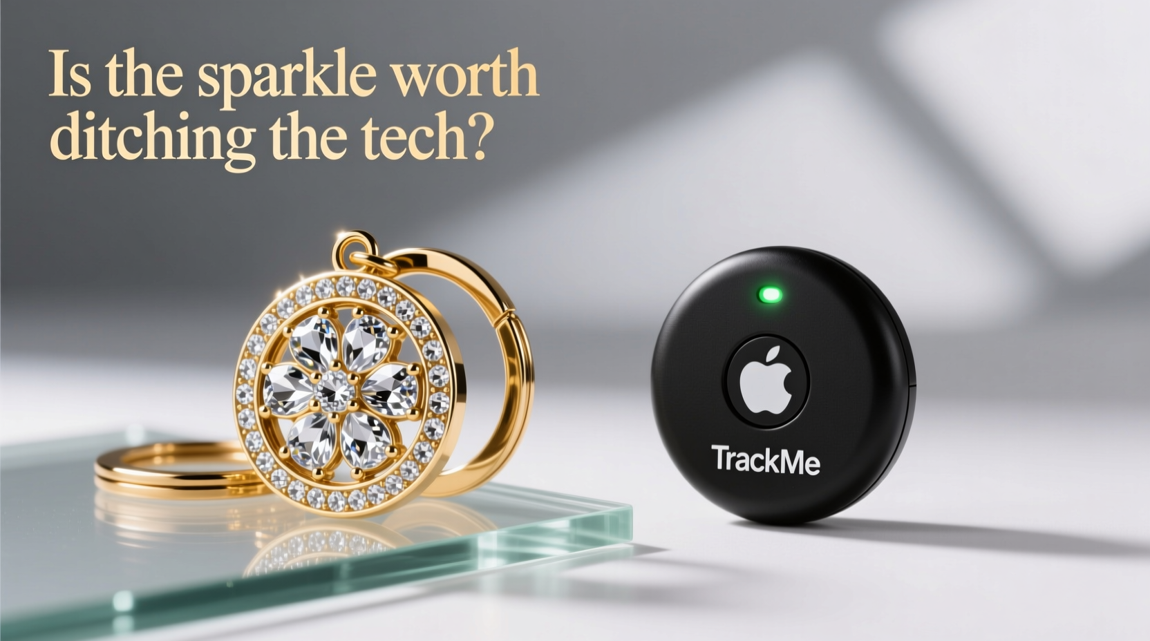rhinestone keychain vs key finder is the sparkle worth ditching the tech