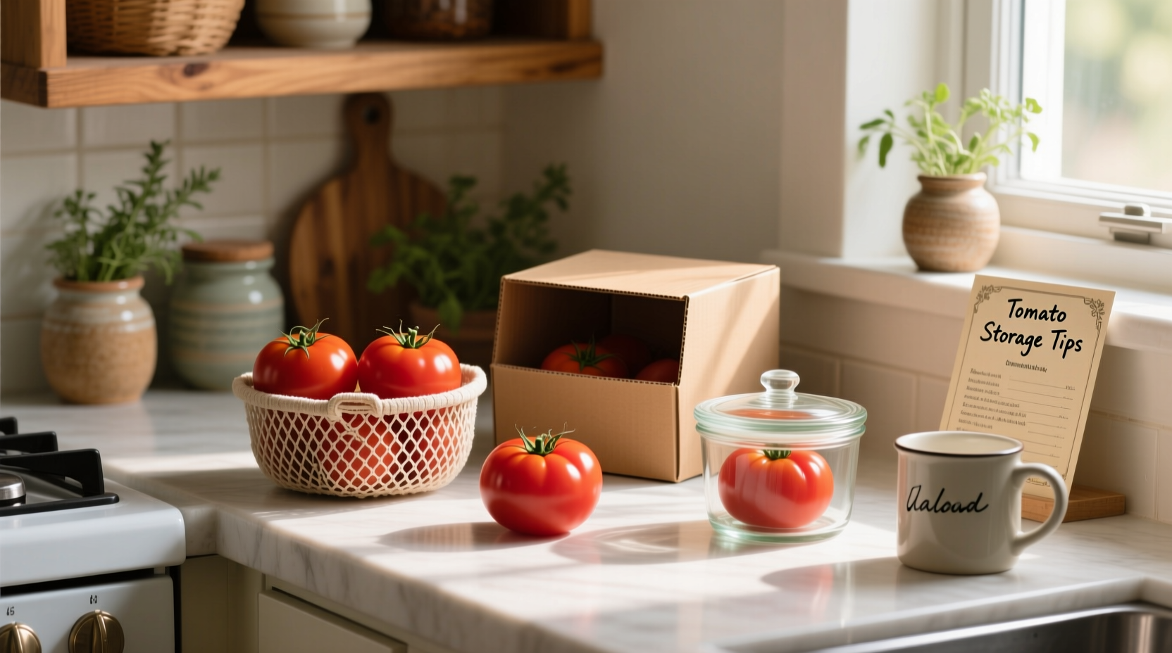 how to store tomatoes