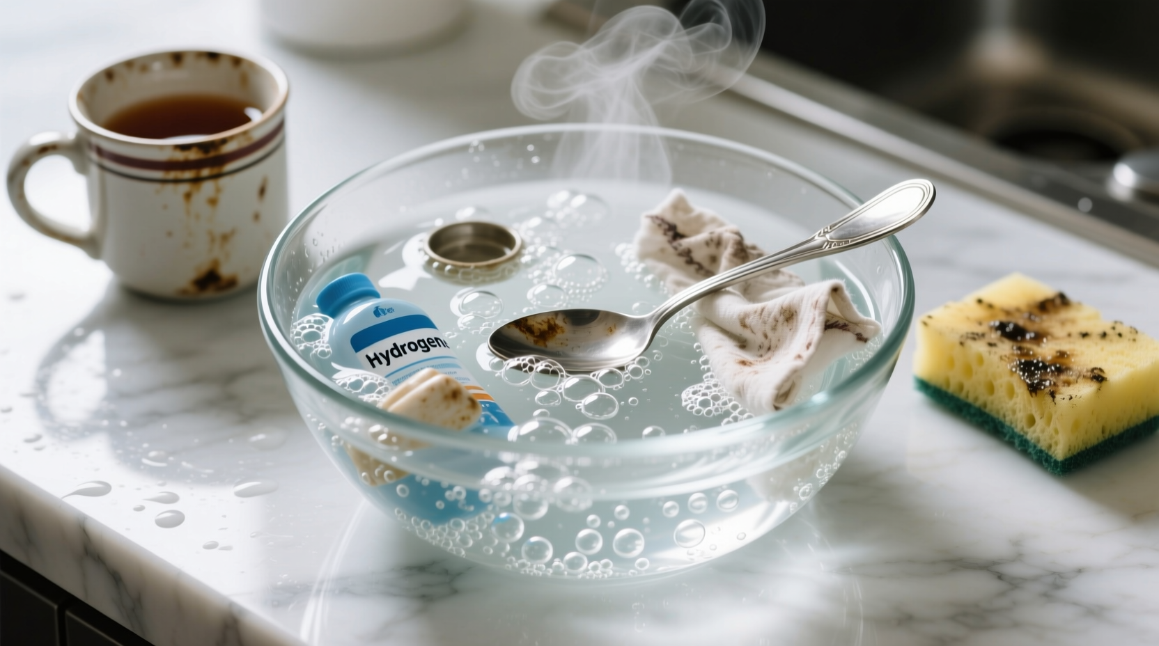 what to clean with hydrogen peroxide