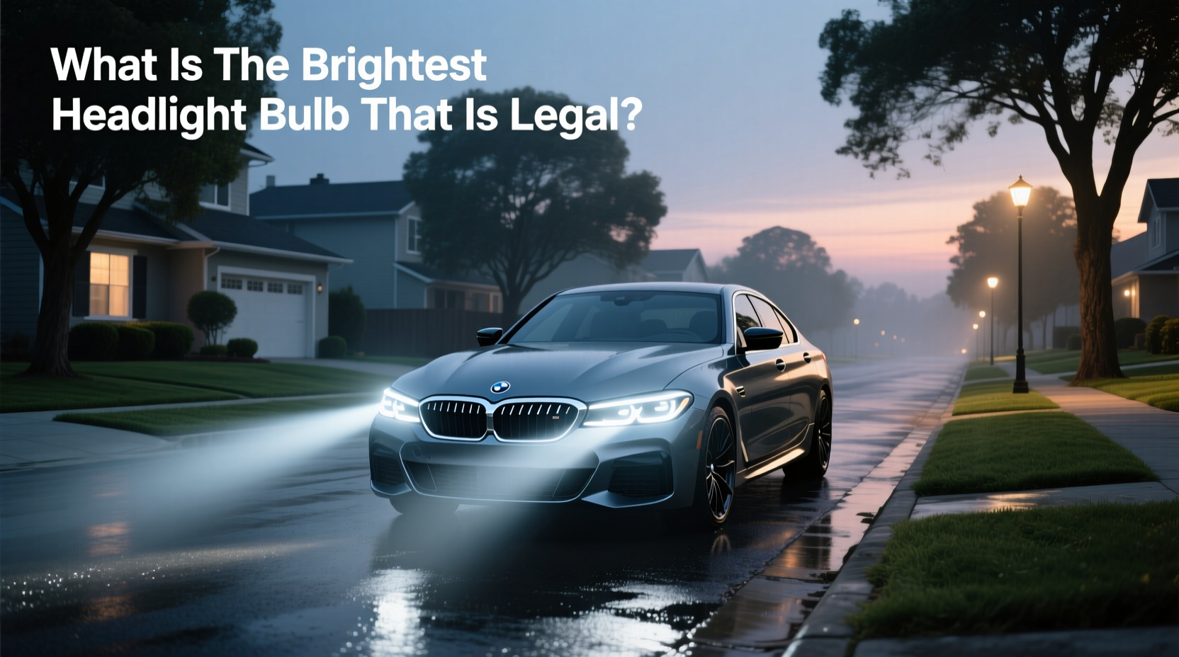 What Is the Brightest Headlight Bulb That Is Legal?