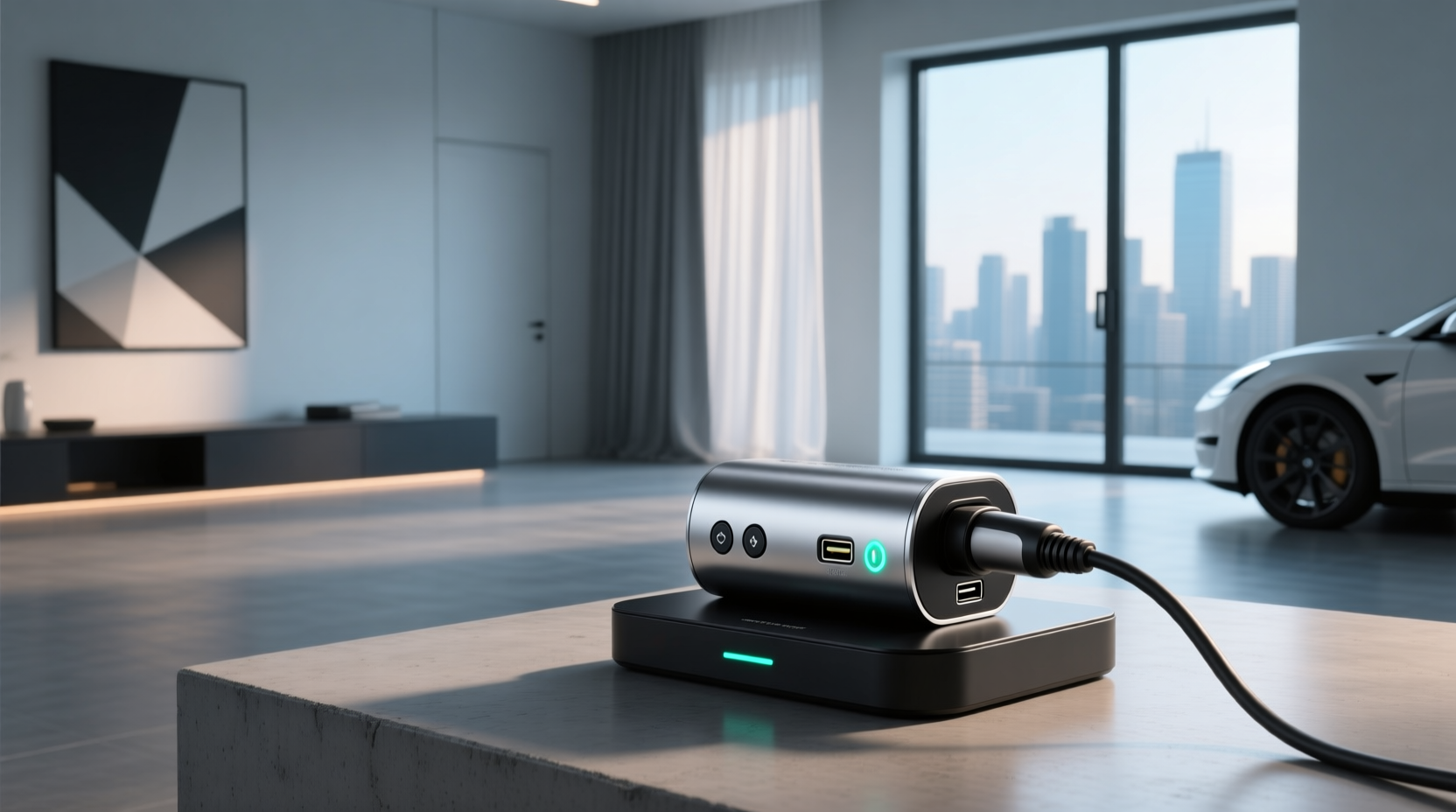 vehicle battery charger