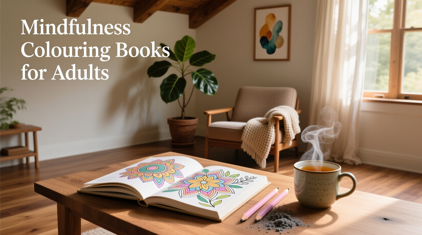 mindfulness colouring books for adults