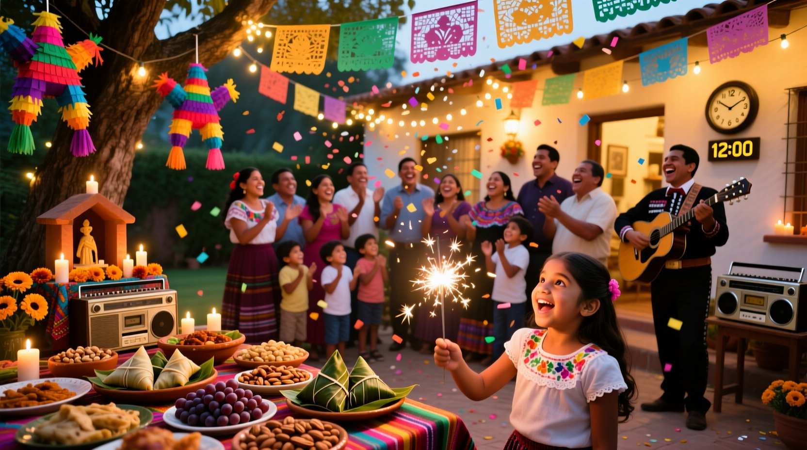 what do mexico do in new year