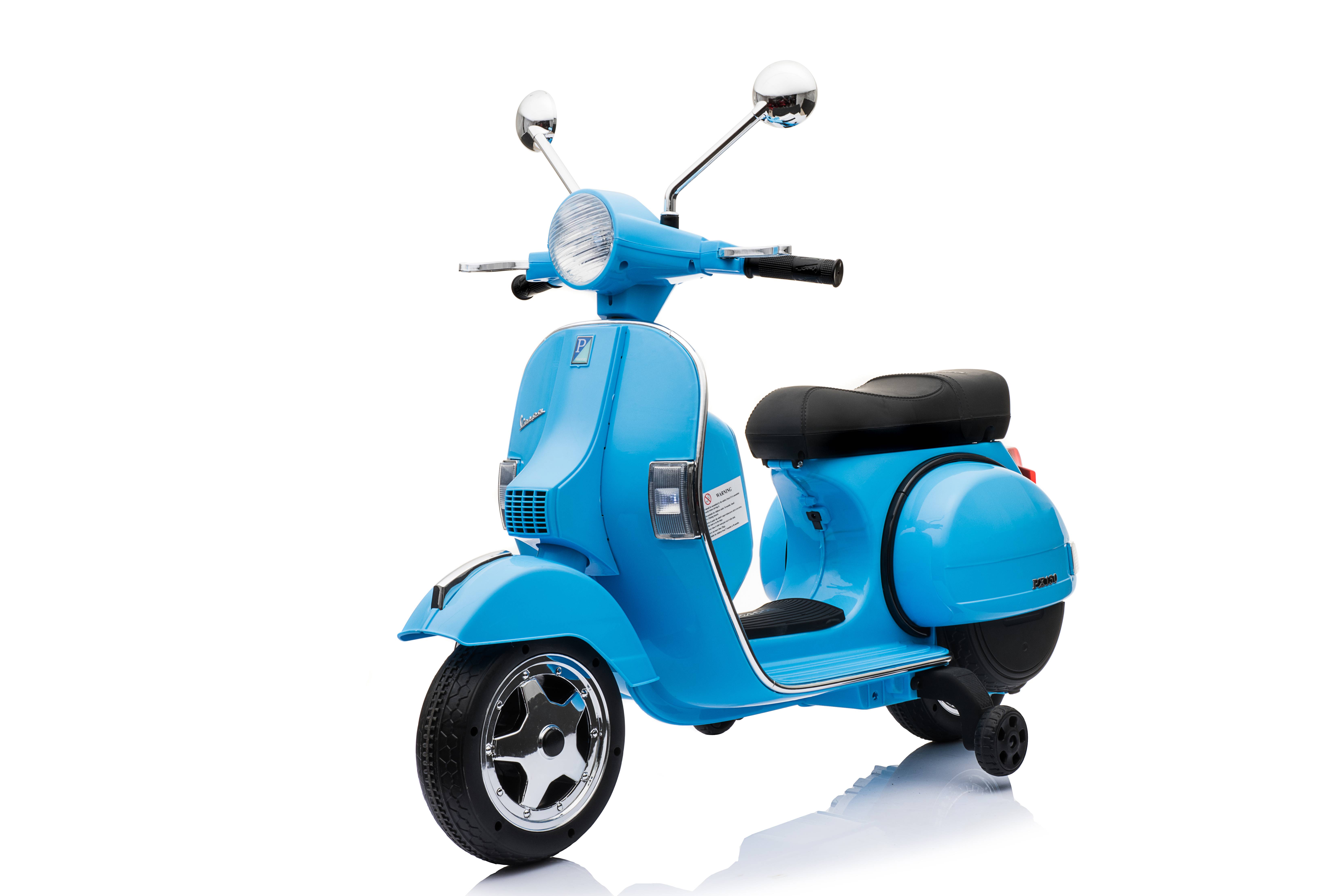 2019 电池儿童乘坐汽车儿童电动汽车为儿童车授权 vespa px150 a003