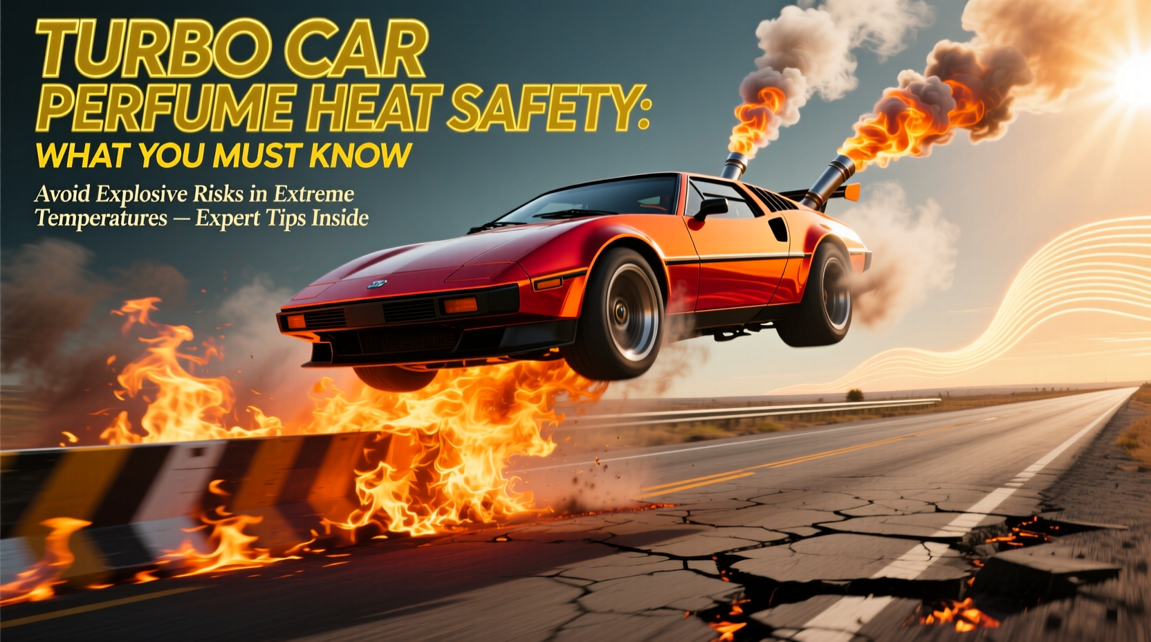 turbo car perfume heat safety