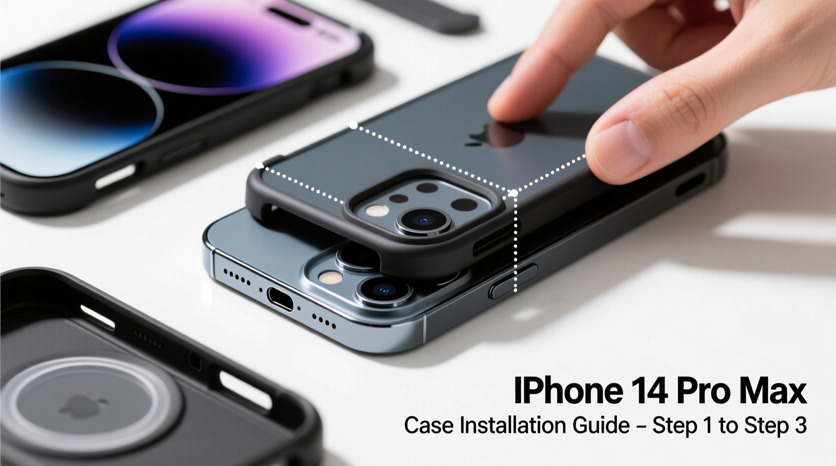 step by step guide to installing your iphone 14 pro max case easily and securely