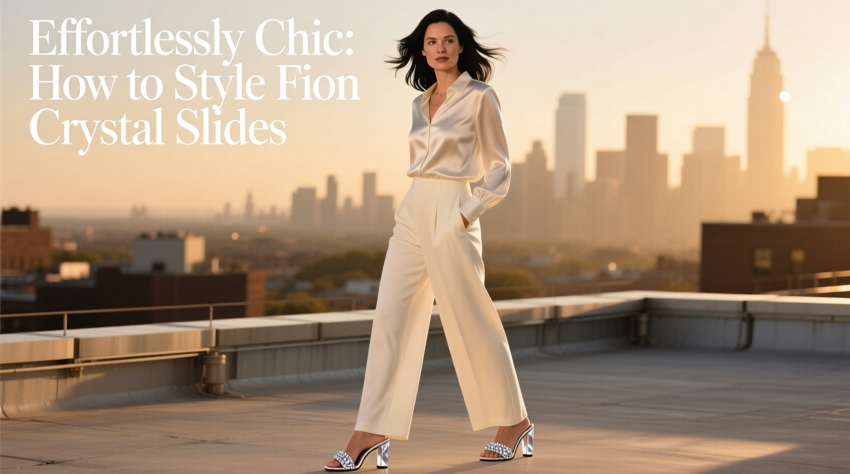 styling tips how to match fion crystal slides for effortlessly chic outfits