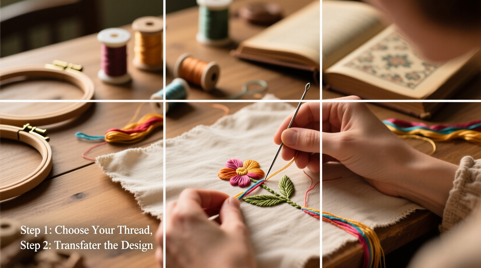 mastering the art of hand embroidery a step by step guide for beginners