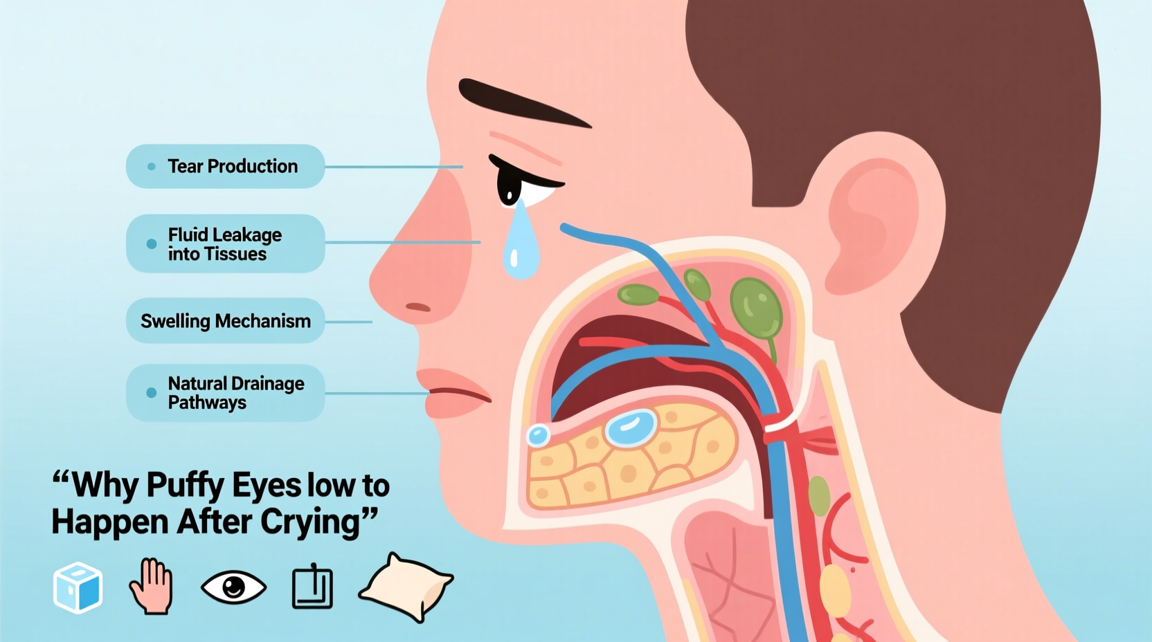 puffy eyes after crying why it happens how to reduce swelling