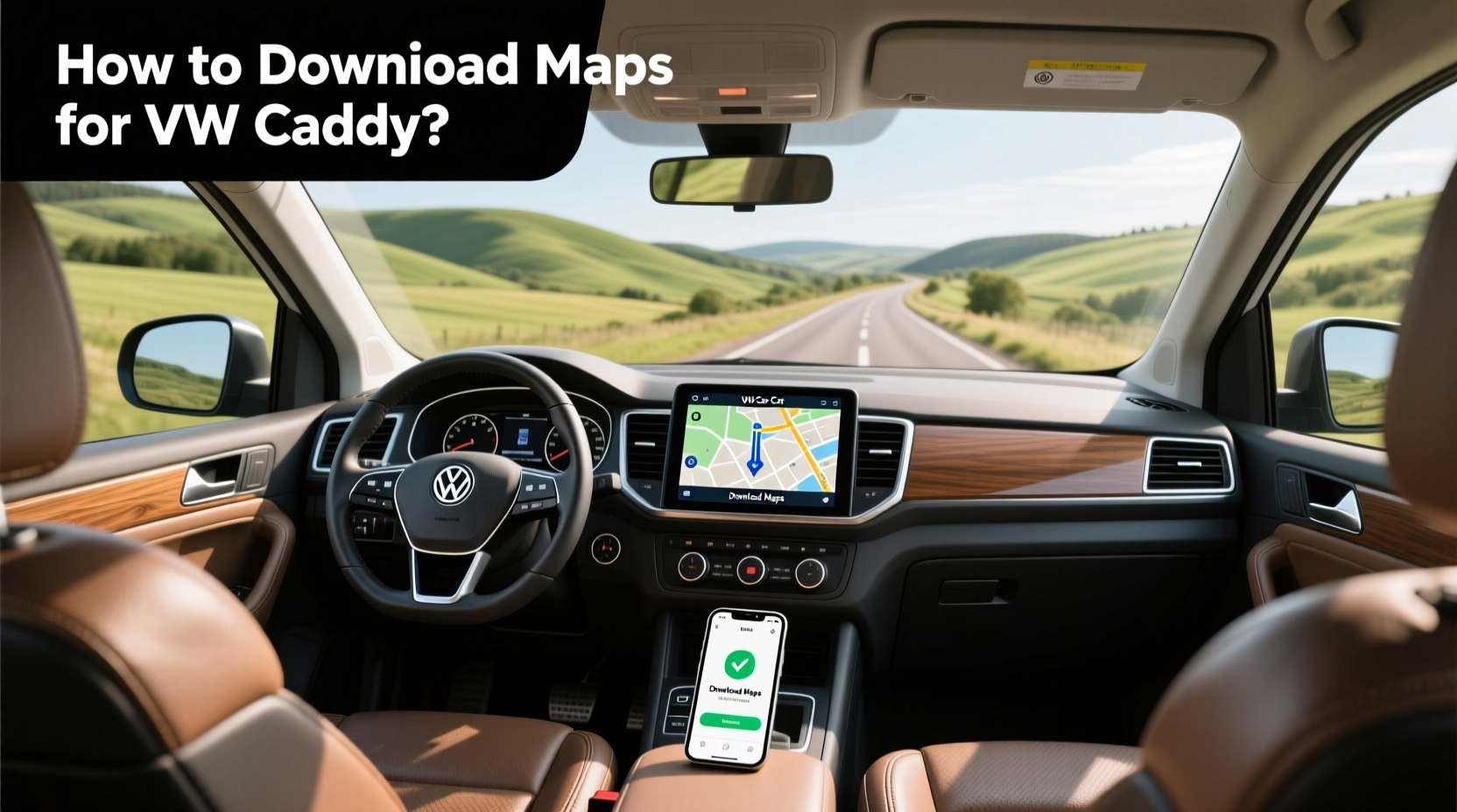 How to choose navigation vw caddy,How to download maps for VW?