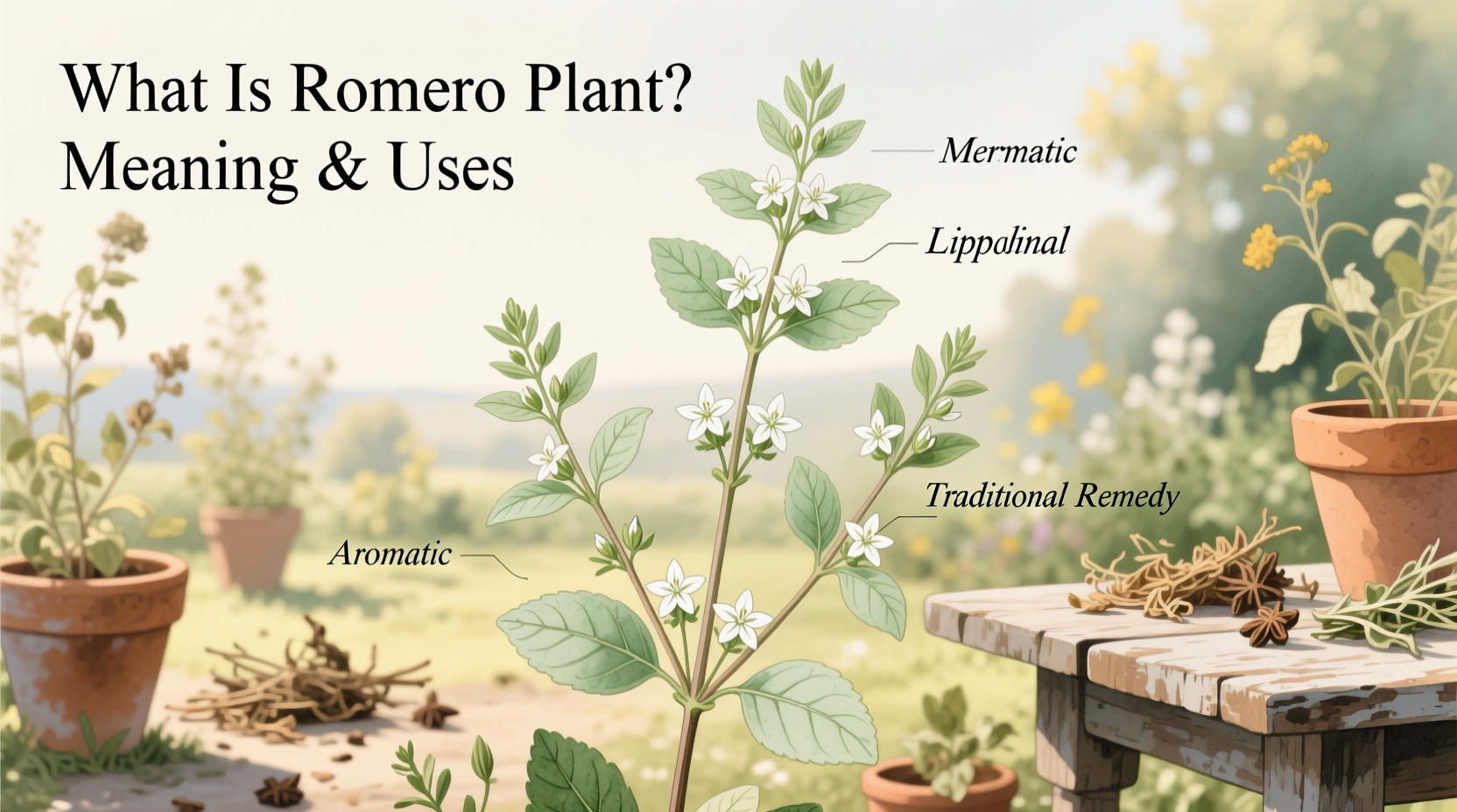 What Is Romero Plant in English? Meaning & Uses