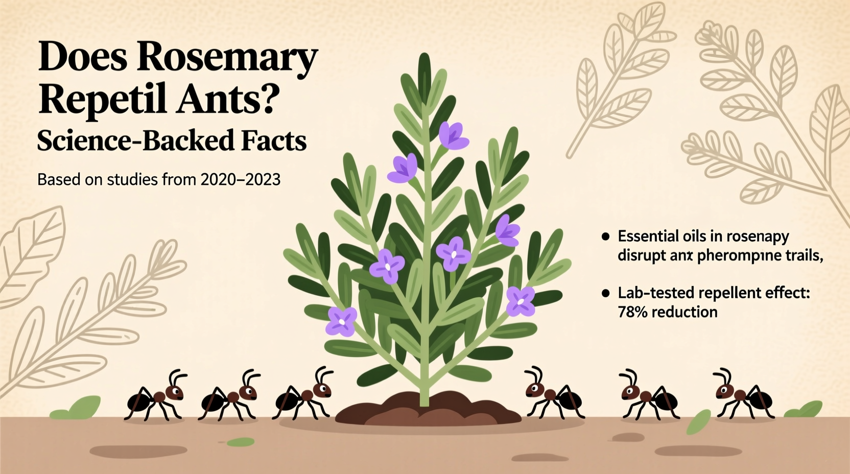 Does Rosemary Repel Ants? Science-Backed Facts