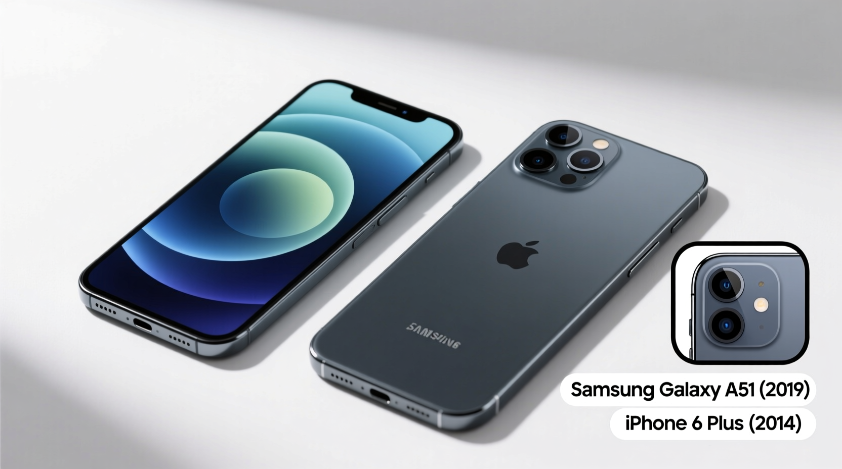 is the samsung a51 actually better than the iphone 6 plus or is it just hype