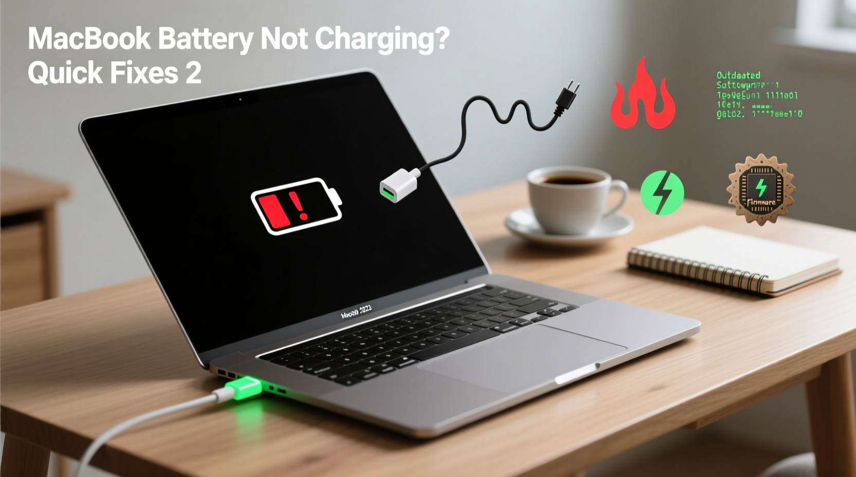macbook battery not charging reasons quick fixes 2