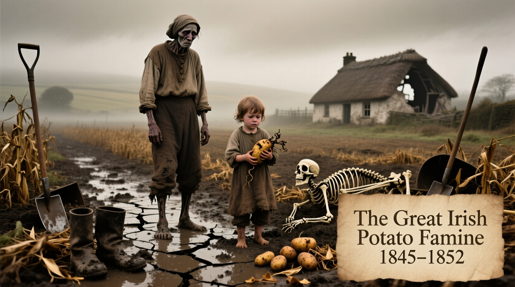 Great Irish Potato Famine: Causes, Death Toll & Legacy