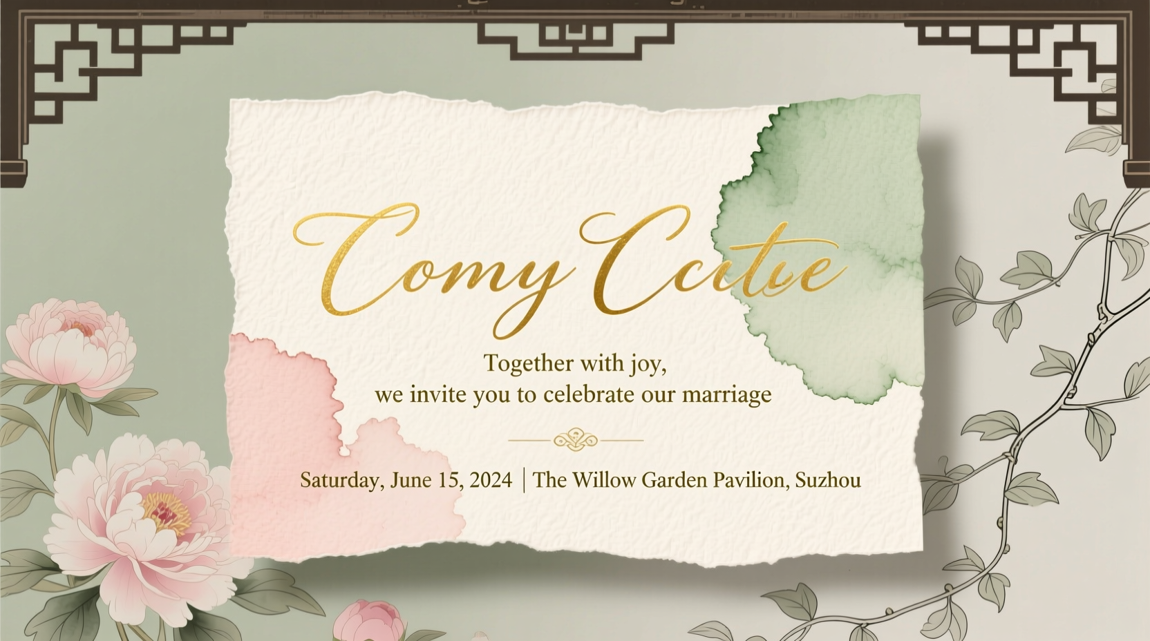 what to write on wedding card