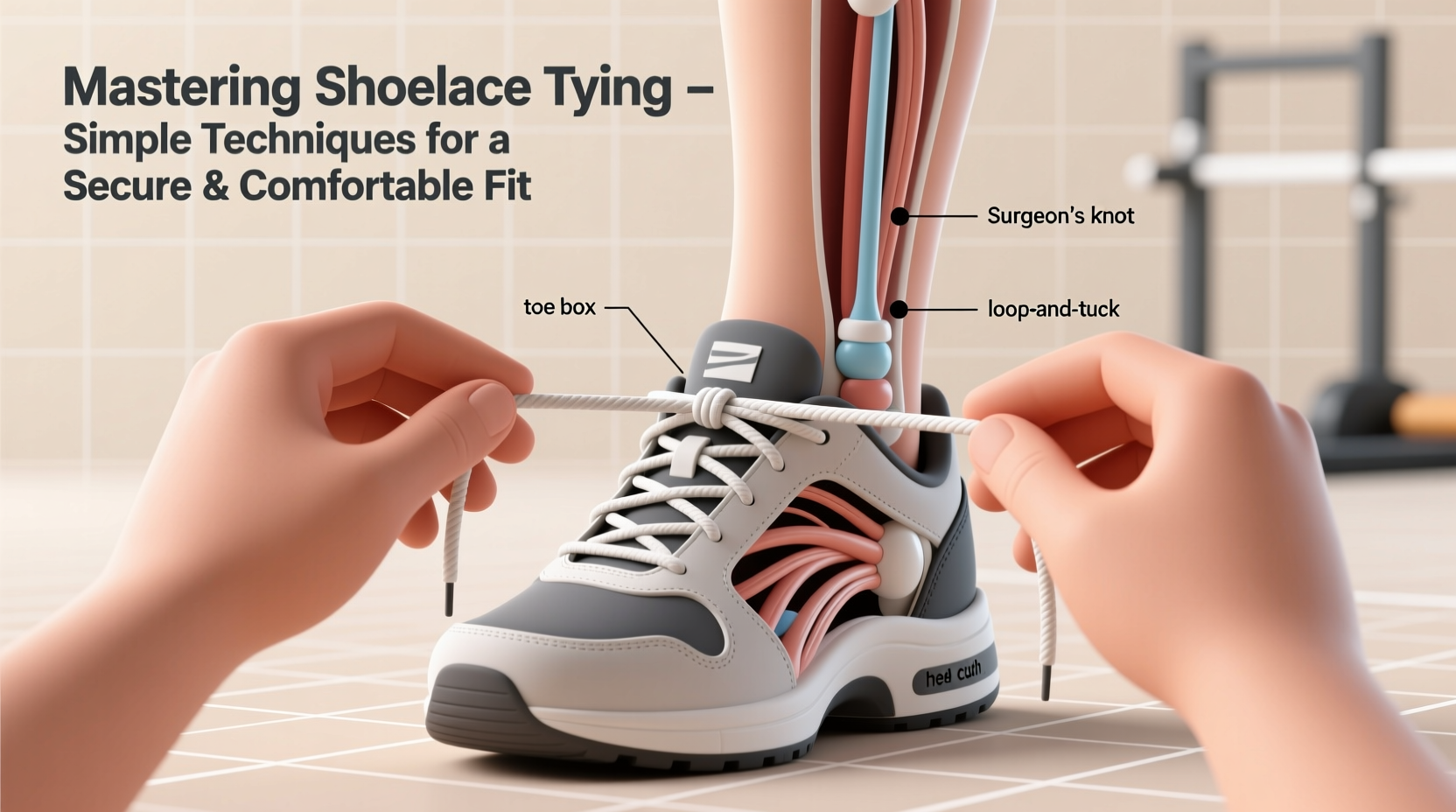 mastering shoelace tying simple techniques for a secure and comfortable fit 2