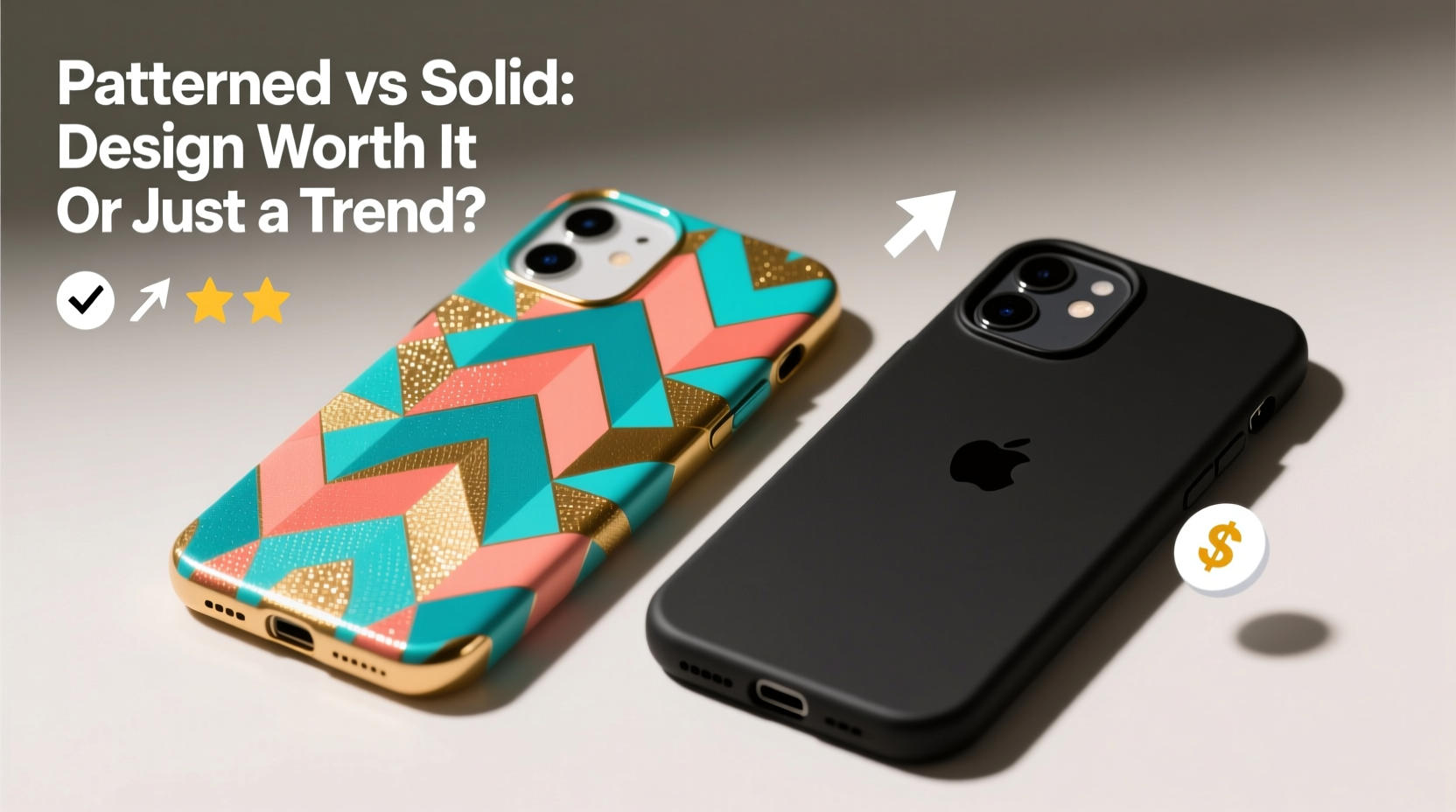 patterned vs solid iphone cases are designs worth it or just a trend