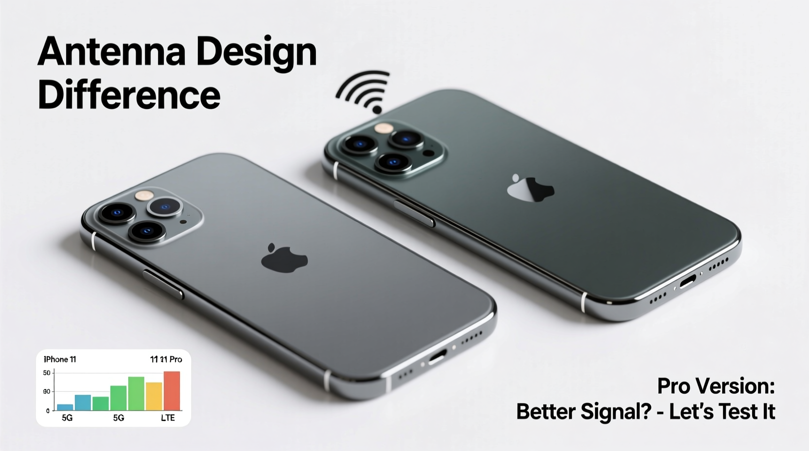iphone 11 vs 11 pro antenna is the pro version really worth it for better signal