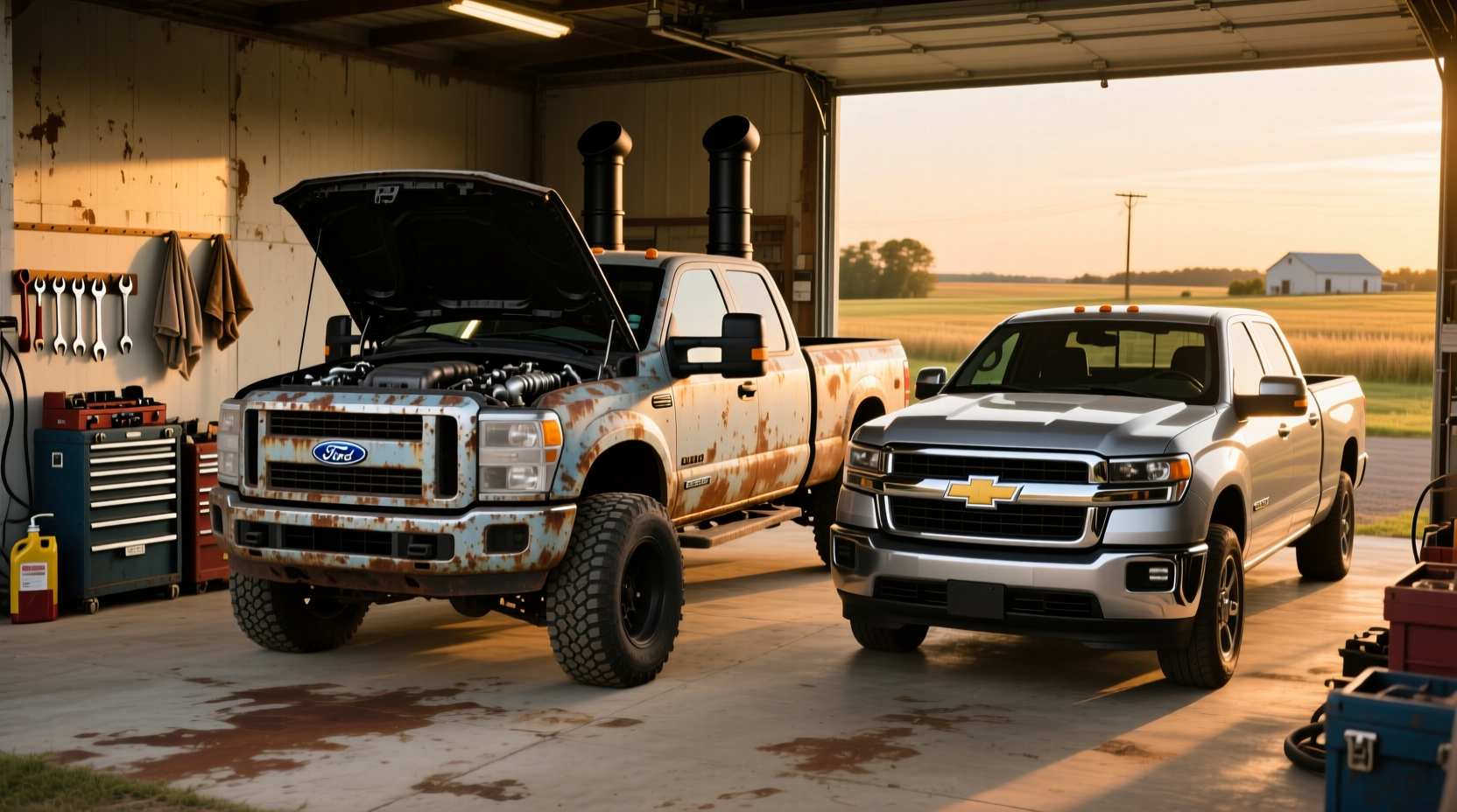 Diesel vs Gas Pickup Truck Guide
