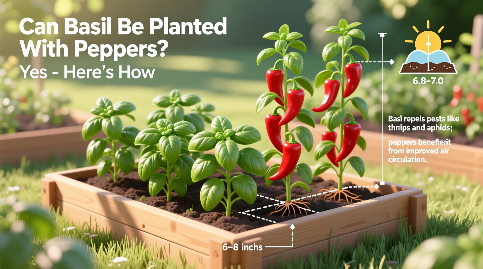 Can Basil Be Planted With Peppers? Yes – Here's How