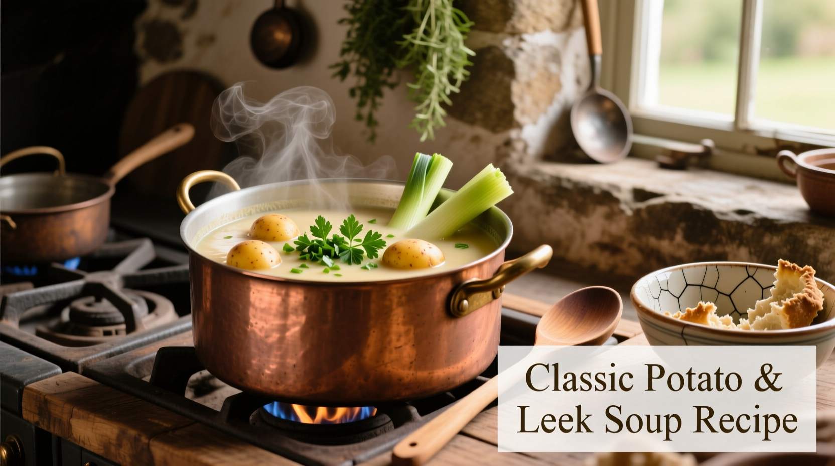 Perfect Potato Soup with Leeks Recipe in 45 Minutes