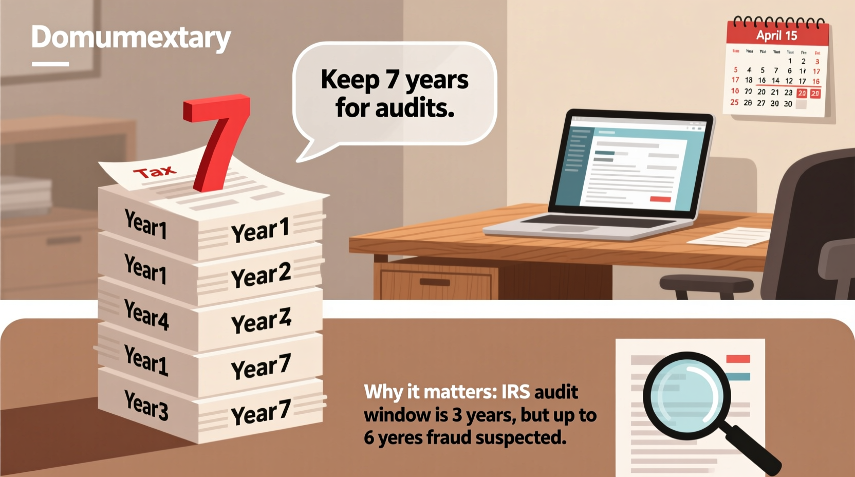 how many years of tax records you should keep and why it matters