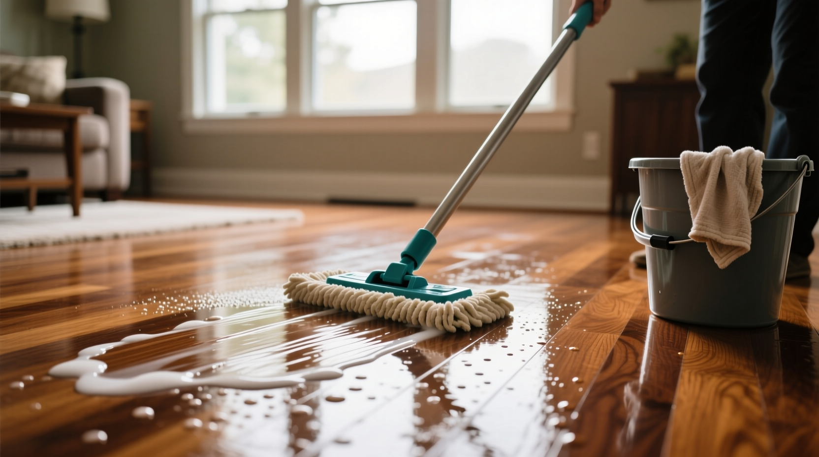 how to clean hardwood floors