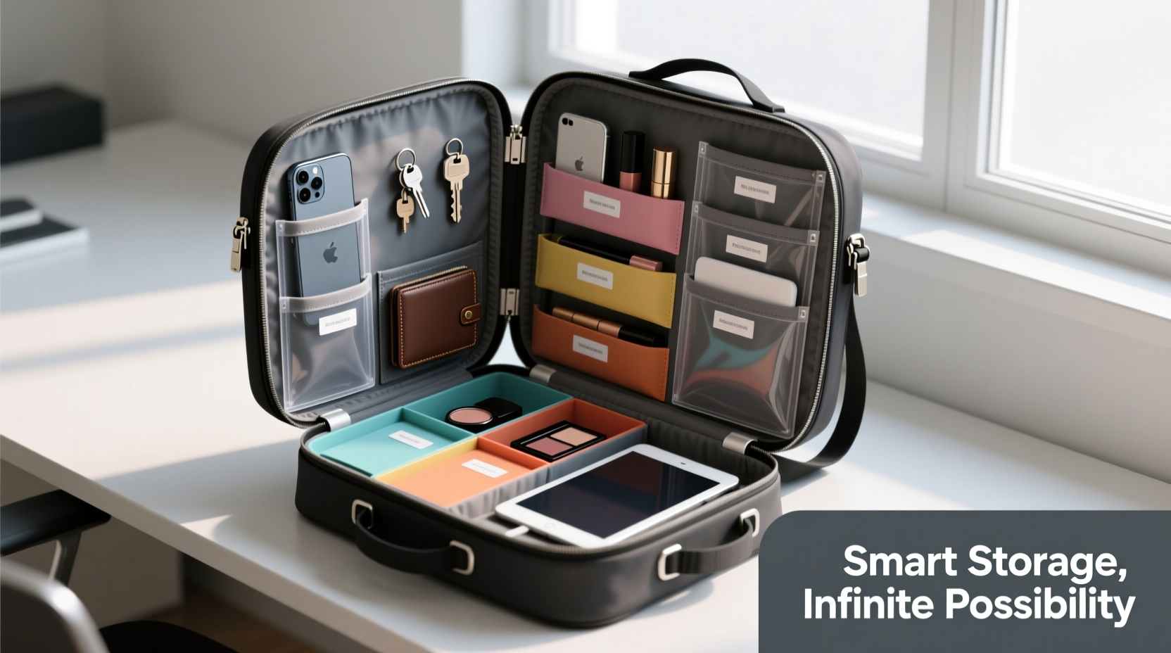 maximize space and efficiency innovative ways to organize your essentials in a large capacity bag