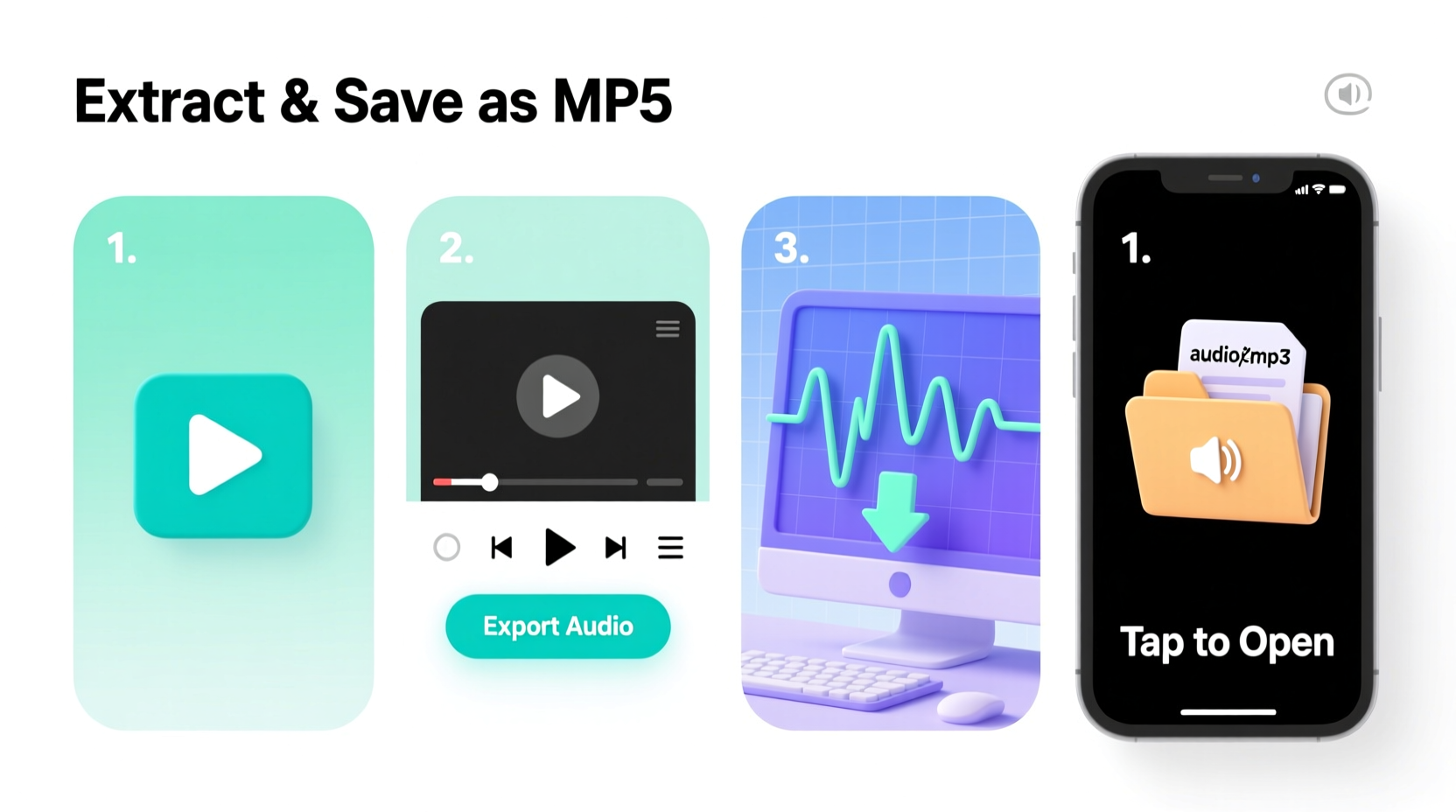 step by step guide how to easily extract audio from any video file