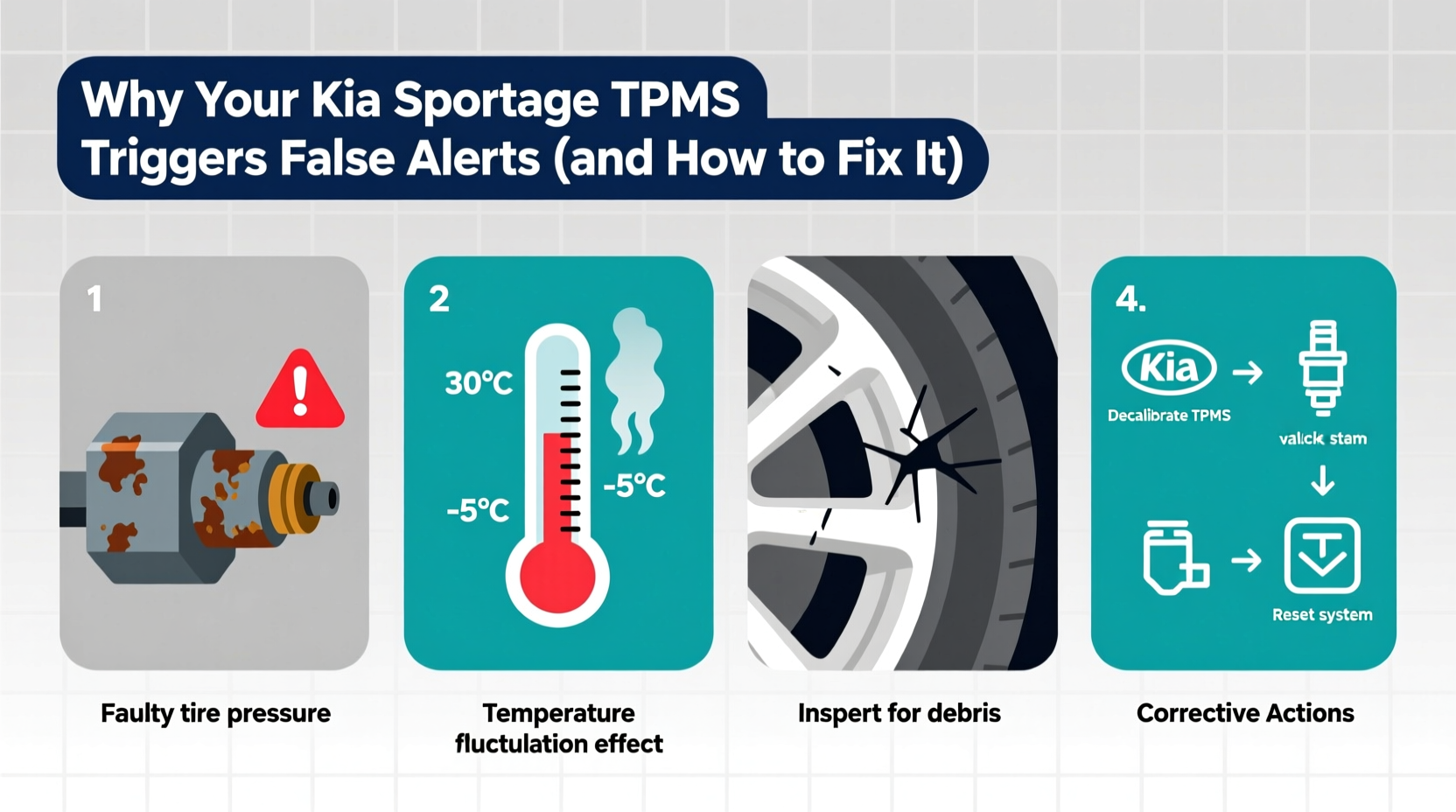 sportage tpms false alerts