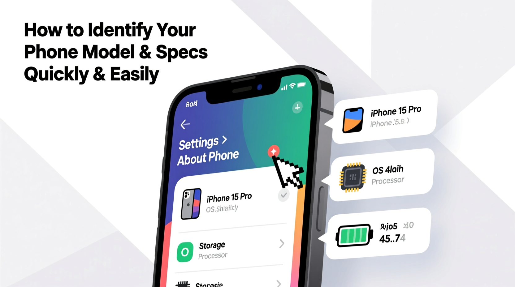 how to identify your phone model and specs quickly and easily