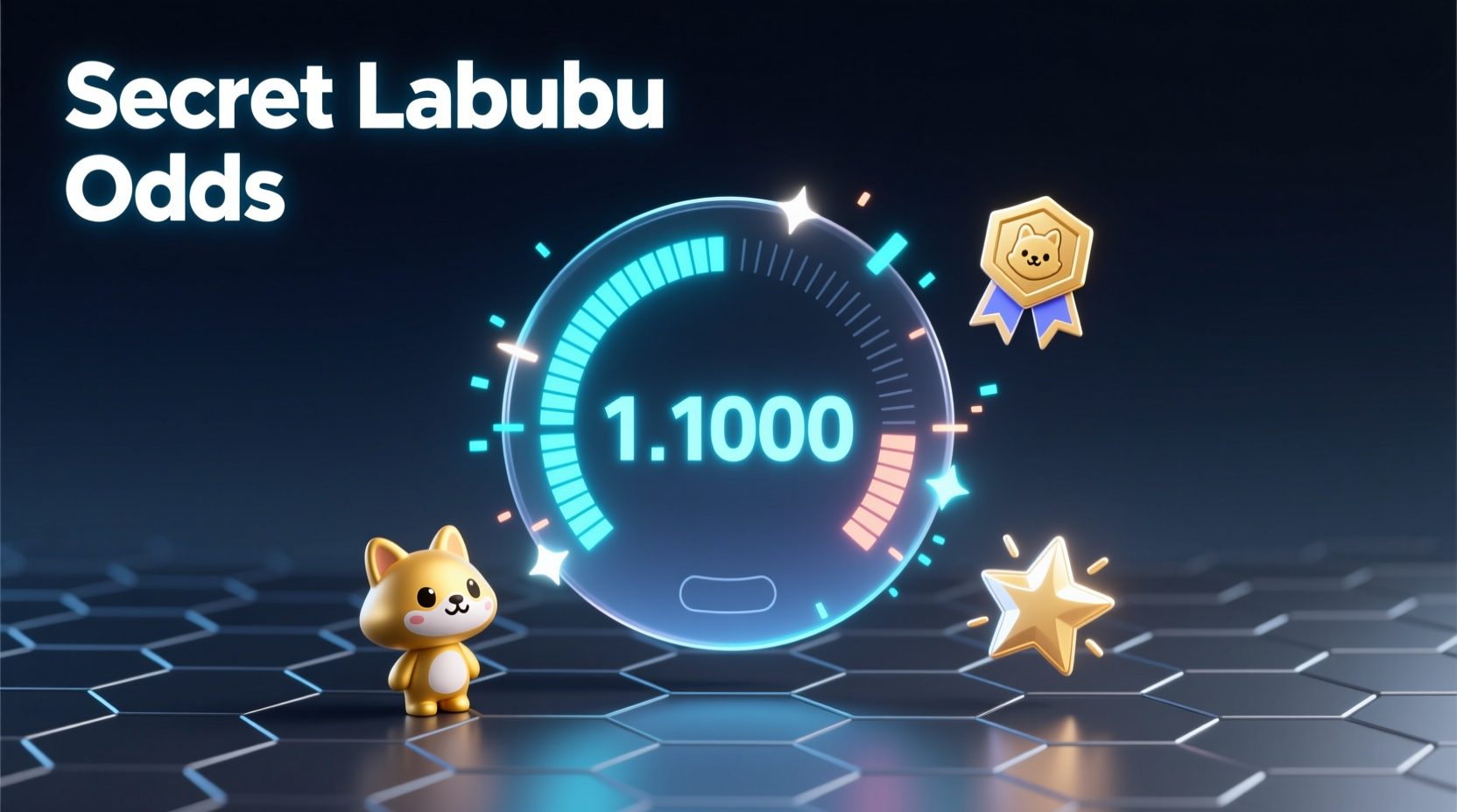 what are the odds of getting a secret labubu